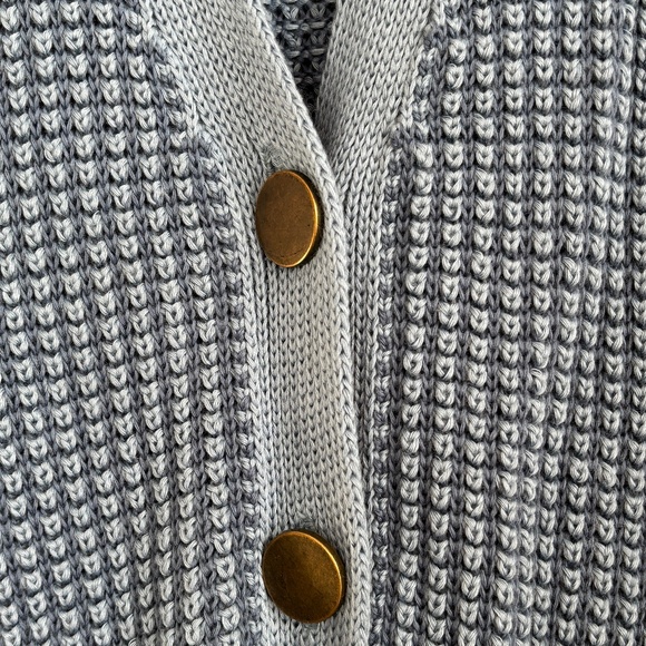 Simply Noelle Cozy Blue v-neck sweater vest size S - Picture 4 of 8